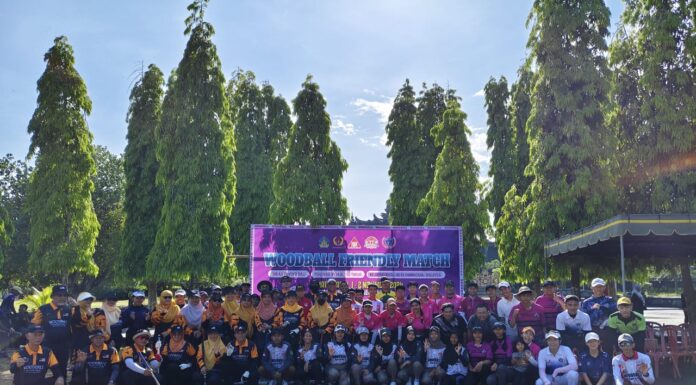 Woodball Bersatu: Kutim, Bali, dan Malaysia Bersaing Akrab Woodball