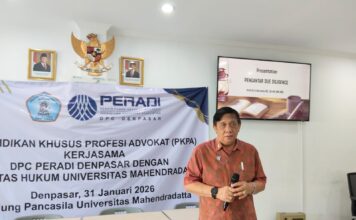 Prof. Dr. Nurianto Teguhkan Komitmen Pendidikan Hukum melalui PKPA Paradi