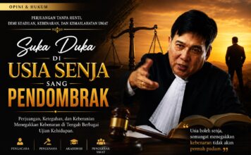 LAUNCHING BUKU SUKA DUKA DI USIA SENJA SANG PENDOBRAK