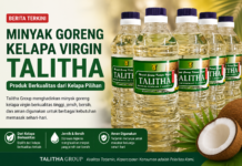 MINYAK GORENG KELAPA VIRGIN TALITHA, KOMITMEN MENGHADIRKAN PRODUK BERKUALITAS UNTUK MASYARAKAT