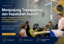MENJUNJUNG TRANSPARANSI DAN KEPATUHAN HUKUM MELALUI TANGGAPAN SOMASI SERTA PELENGKAPAN DOKUMEN PELAPORAN KE OMBUDSMAN BALI