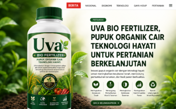 UVA BIO FERTILIZER, INOVASI PUPUK ORGANIK CAIR TEKNOLOGI HAYATI UNTUK PERTANIAN BERKELANJUTAN