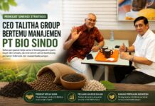 TALITHA GROUP DAN PT BIO SINDO BAHAS PENGUATAN KERJA SAMA STRATEGI