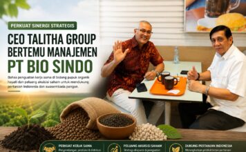 TALITHA GROUP DAN PT BIO SINDO BAHAS PENGUATAN KERJA SAMA STRATEGI